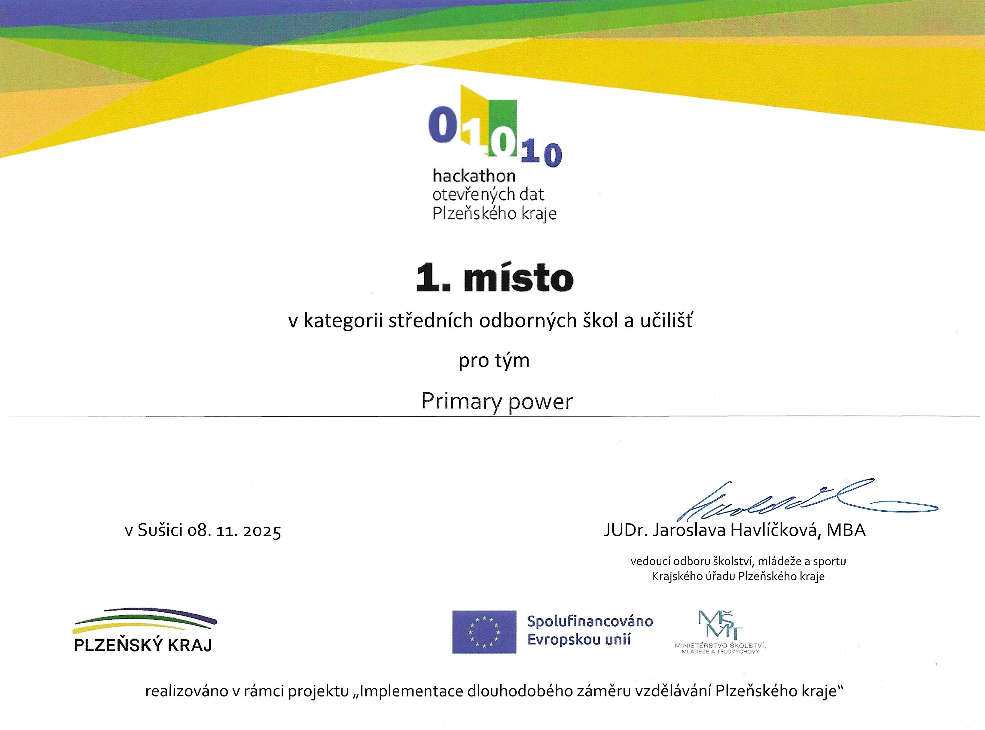 Plzeňský kraj Diploma